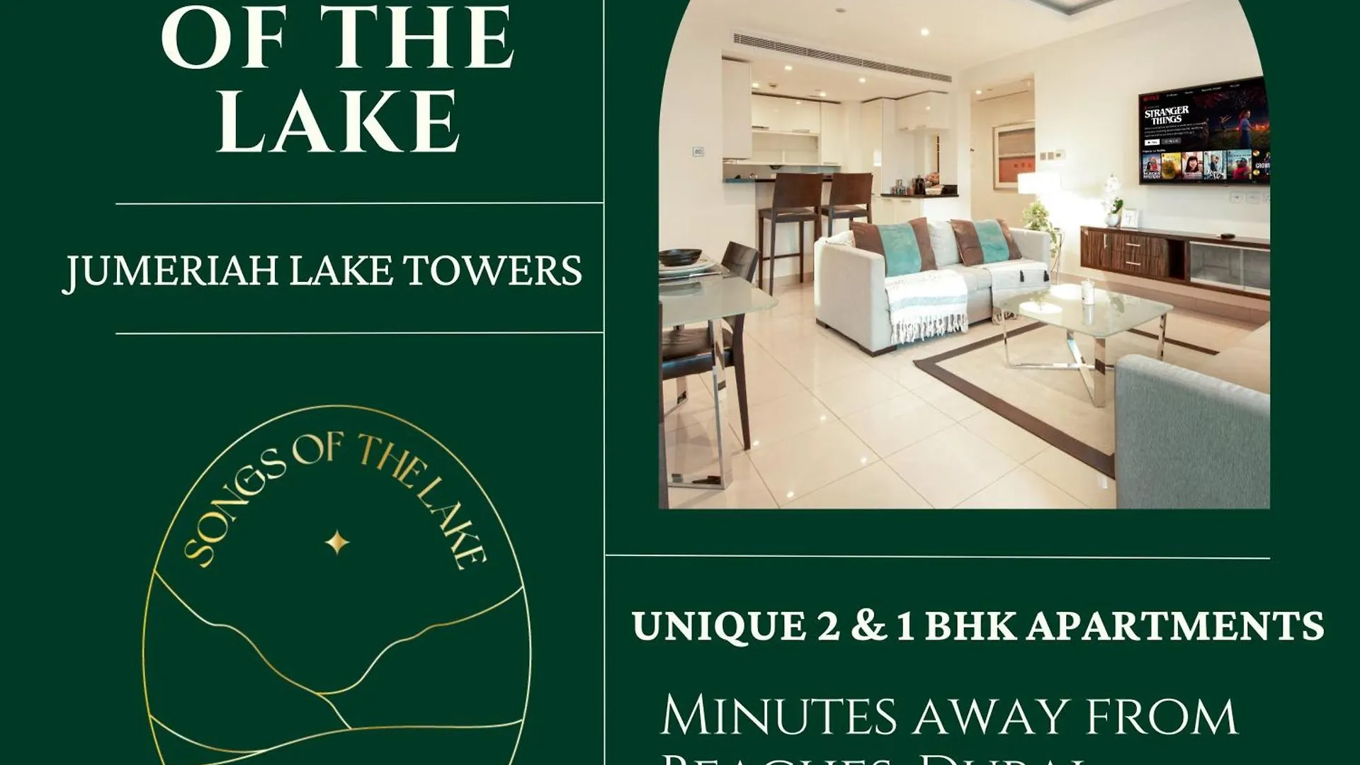 Songs Of The Lake By Lagom - Bonnington Apartment Jumeirah Lake Towers, Dubai 0*,
